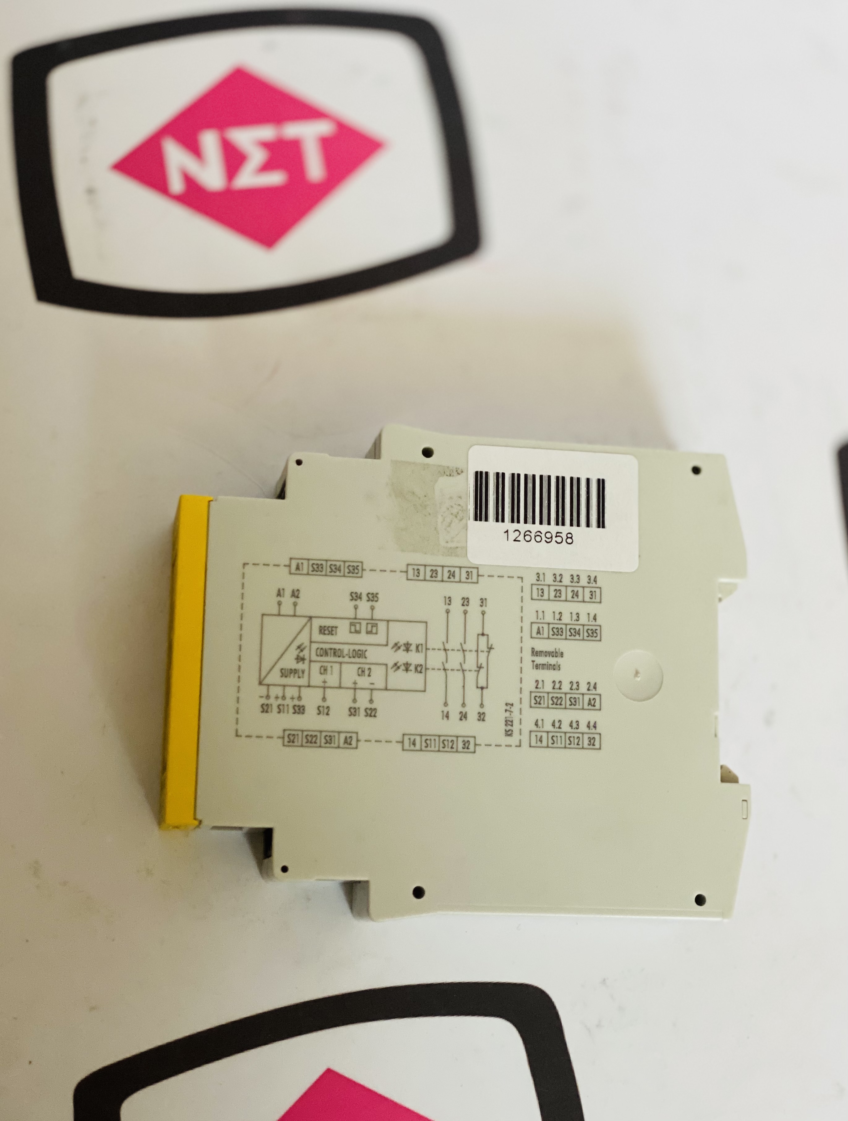 رله  SNO 4062K  WIELAND TYPE SN04062K R1.188.0690.2 AC/DC24V