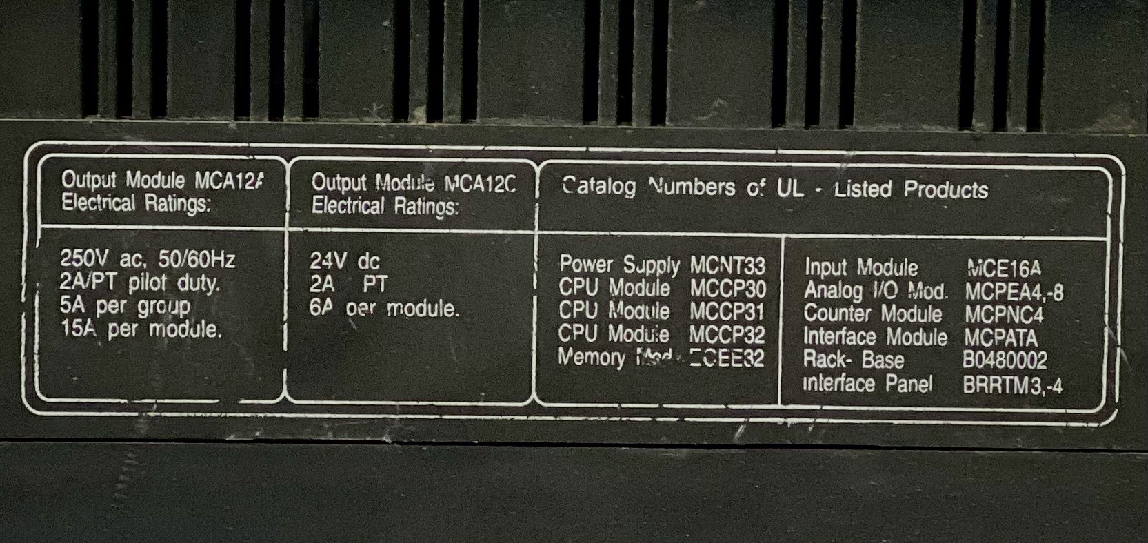 PLC B&R