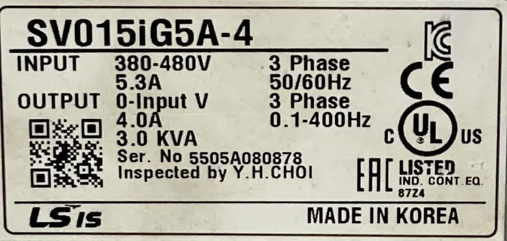 اینورتر SVO15IG5A-4